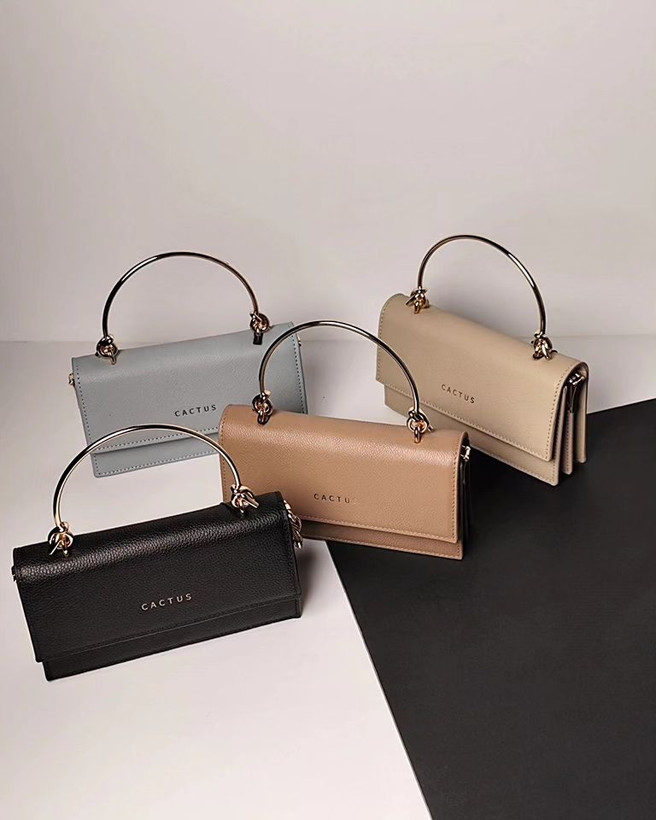 کیف دستی چرم کاکتوس کد wb4023