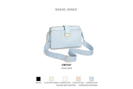 کیف زنانه دوشی دیویدجونز مدل DAVID JONES CM7437