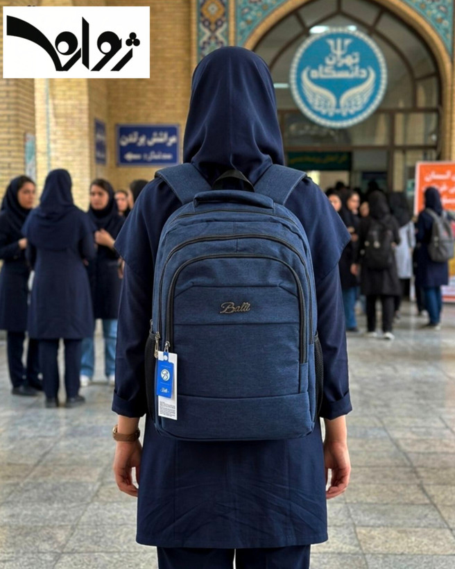 کوله پشتی ضدآب اسپرت مشکی
